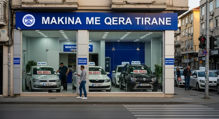 makina me qera tirane