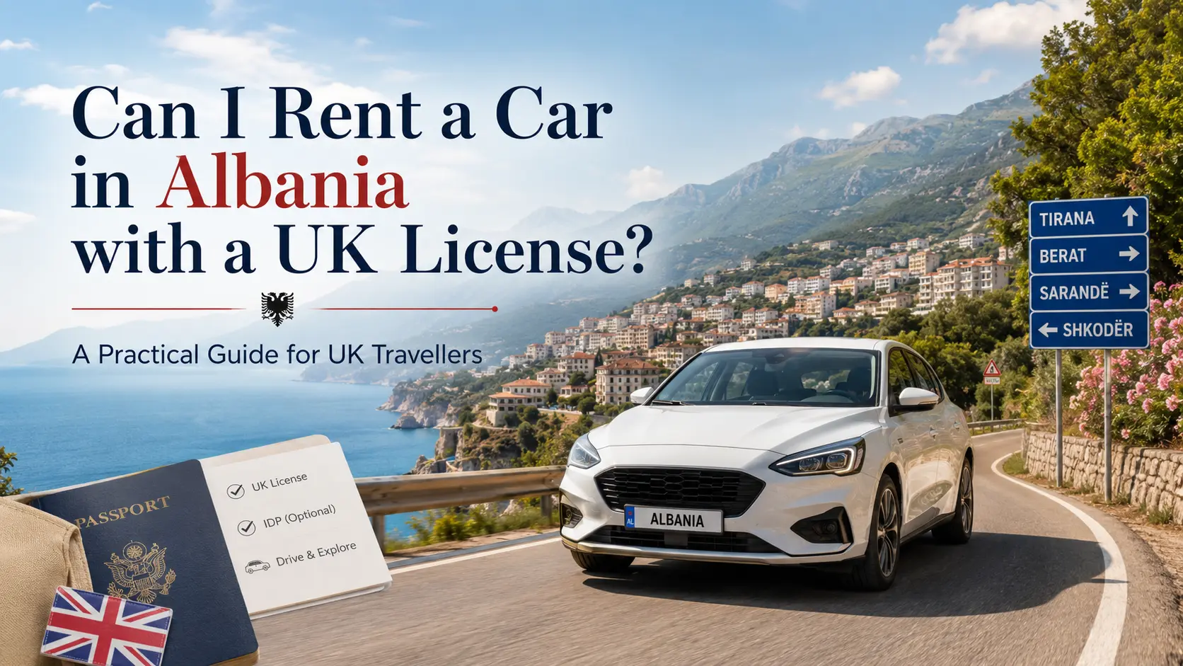 Can I rent a car in Albania with UK license