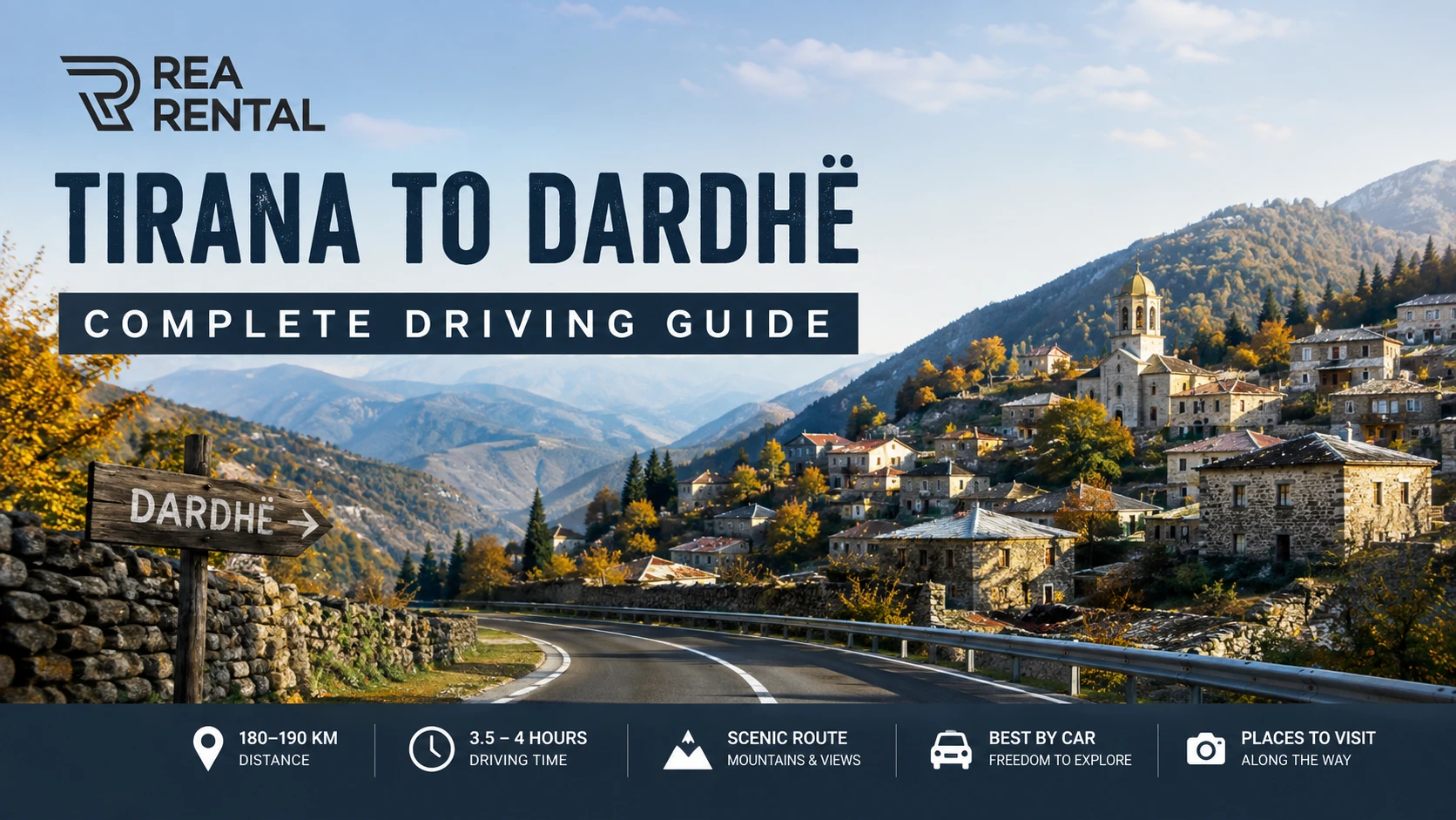 Tirana to Dardhë | Complete Driving Guide